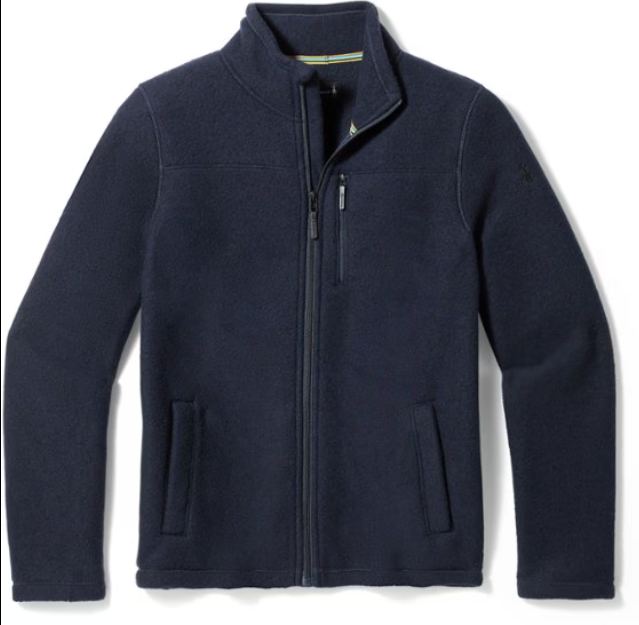 Smartwool Men's Hudson Trail Fleece Full Zip Jacket (SW016521) SAMPLE