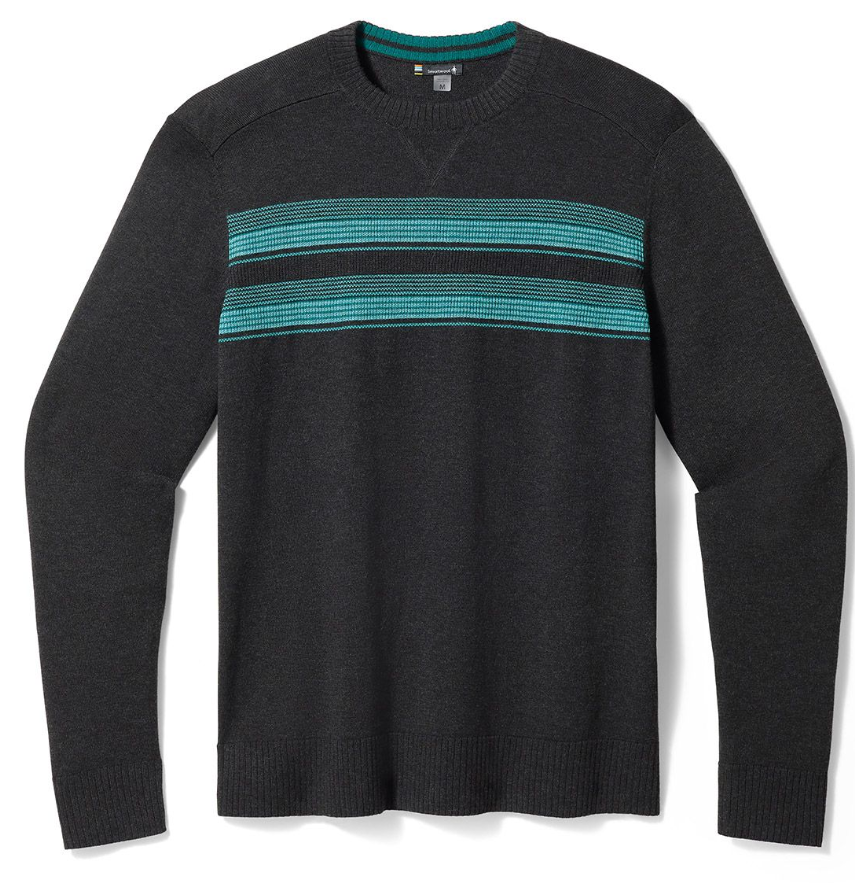 Smartwool Men's Sparwood Stripe Crew Sweater (SW016474) SAMPLE