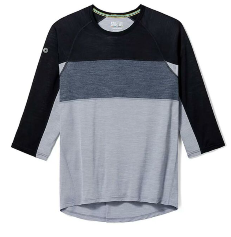 Smartwool Men's Ultralite Mountain Bike 3/4 Sleeve Tee (SW016553) SAMPLE