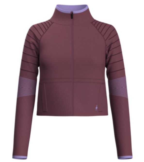Smartwool Women's Intraknit Merino Tech Cropped Full Zip Jacket (SW017109) SAMPLE