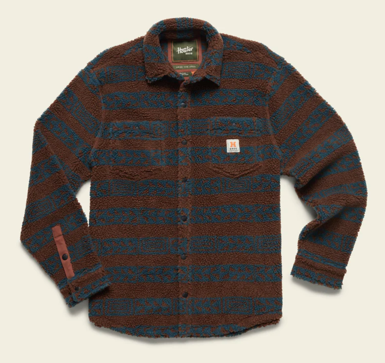 Howler Bros Men's Allegheny Fleece Overshirt (1288) SAMPLE