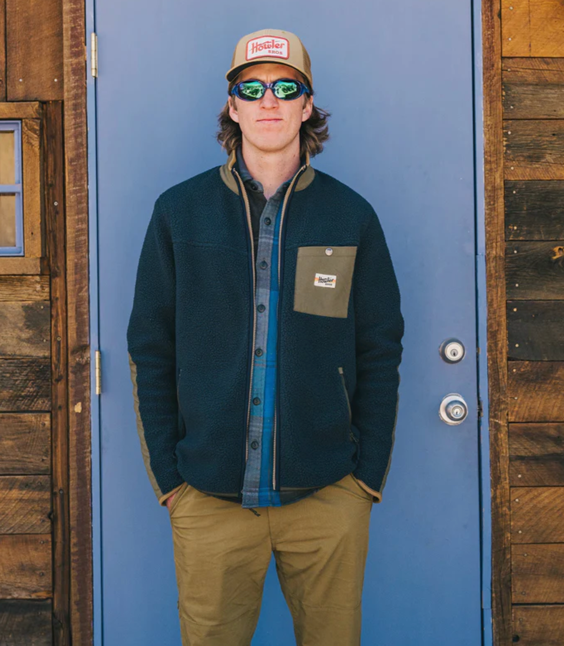 Howler Bros Men's Chisos Fleece Jacket (1547) SAMPLE