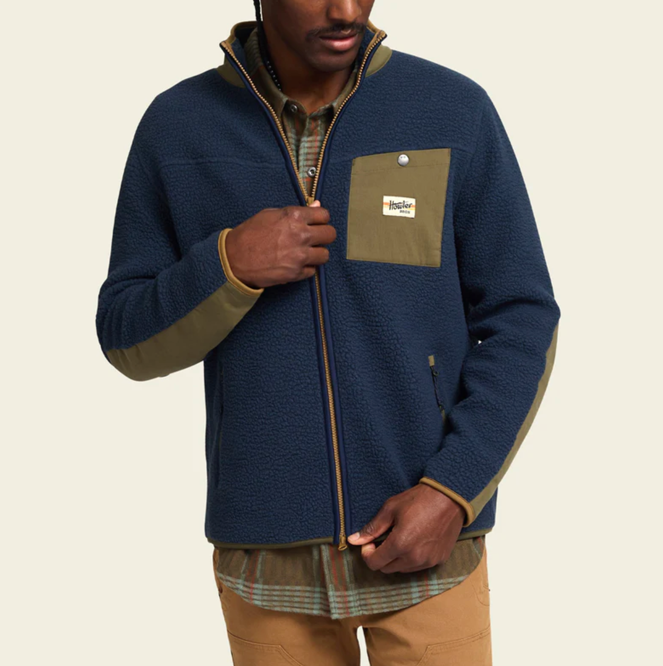 Howler Bros Men's Chisos Fleece Jacket (1547) SAMPLE