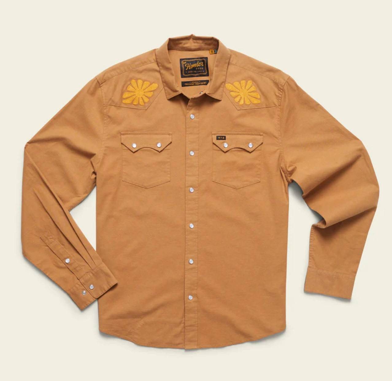 Howler Bros Men's Crosscut Deluxe Snapshirt (1258) SAMPLE