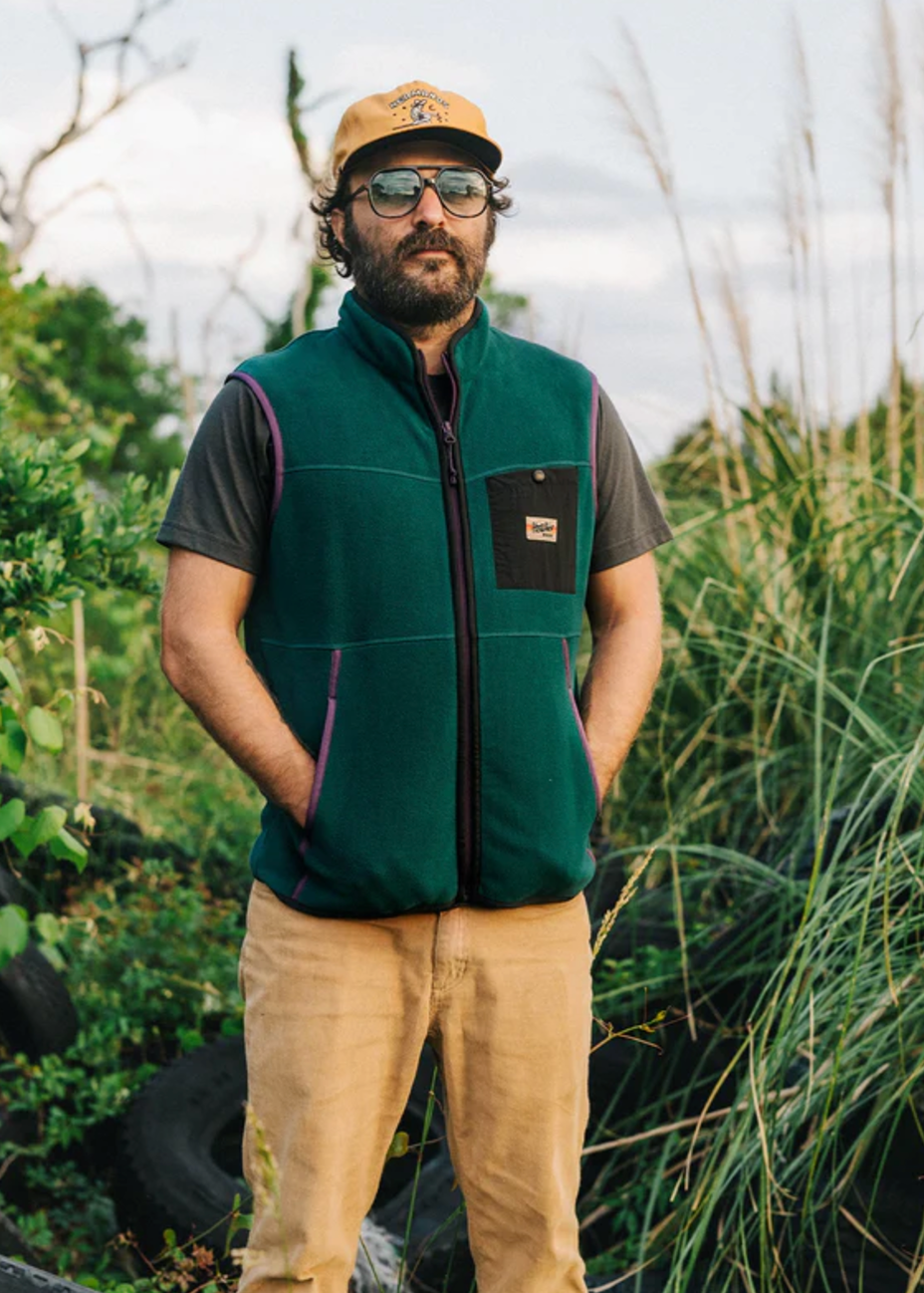 Howler Bros Men's Free Range Fleece Vest (1578) SAMPLE