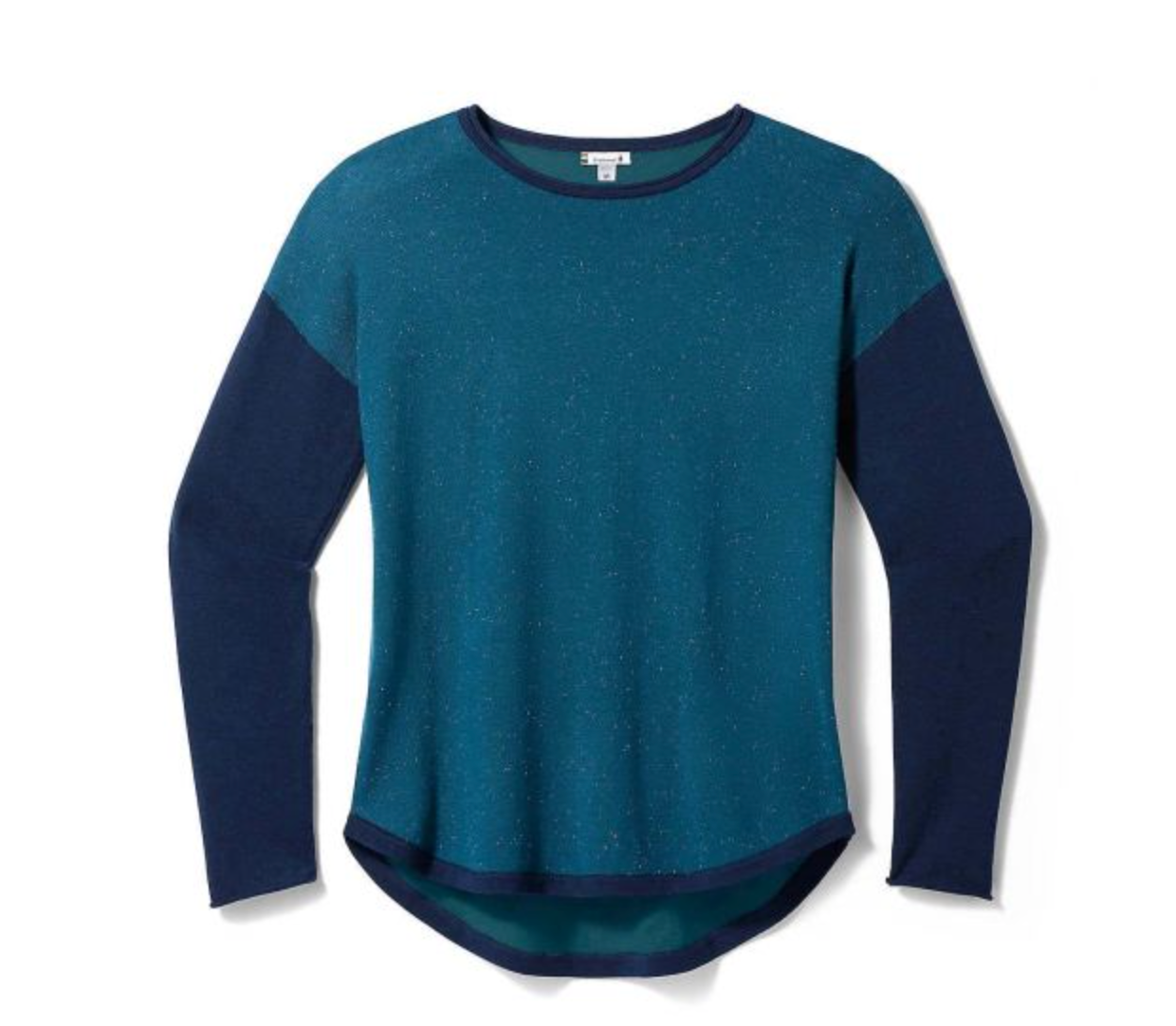 Smartwool Womens Shadow Pine Colorblock Sweater (SW016487) SAMPLE