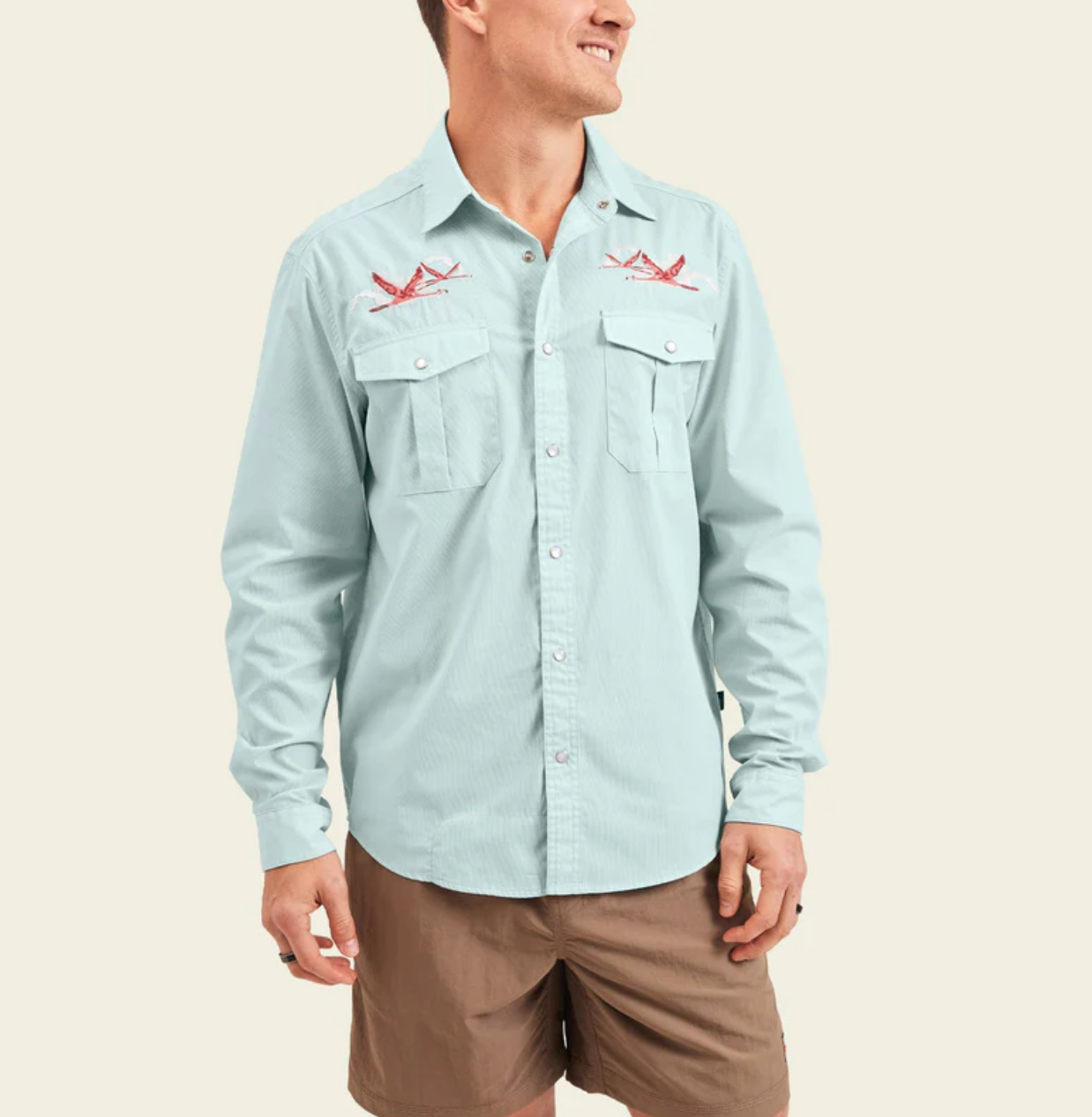 Howler Bros Men's Gaucho Snapshirt (1207) SAMPLE