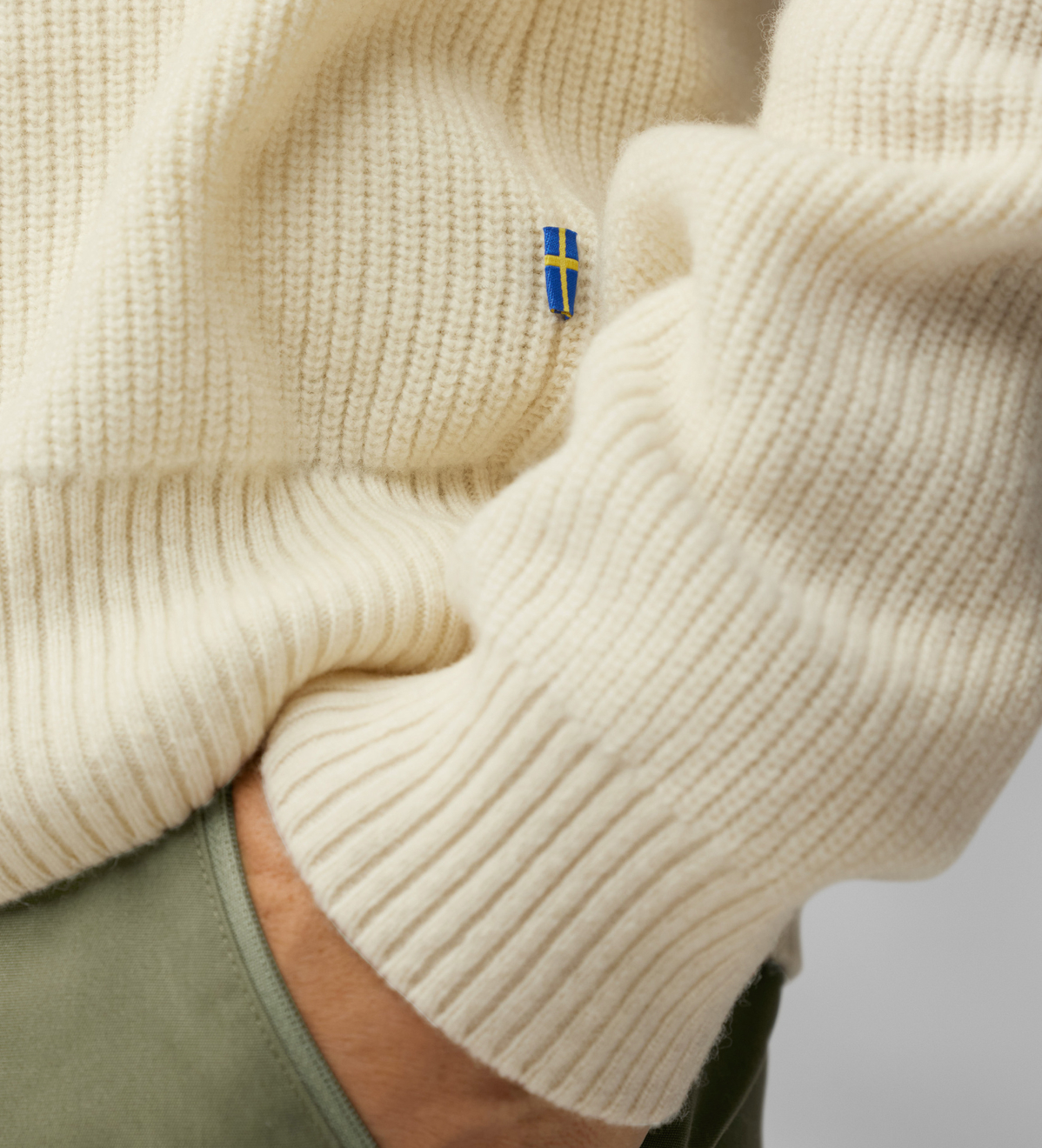 Fjallraven Men's Övik Rib Sweater (F87165) SAMPLE