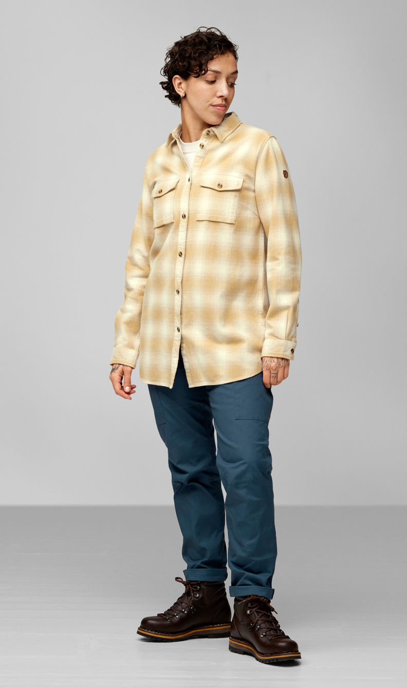 Fjallraven Women's Övik Twill Shirt LS (F87120) SAMPLE
