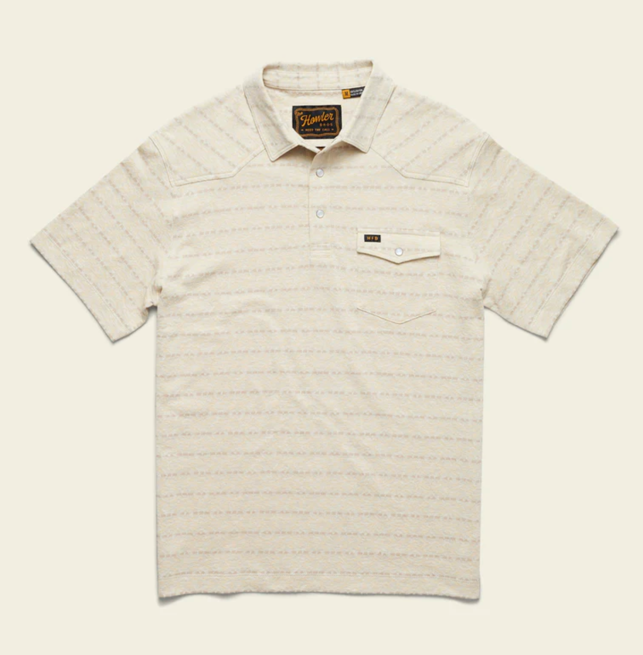 Howler Bros Men's Ranchero Jacquard Polo (1262) SAMPLE