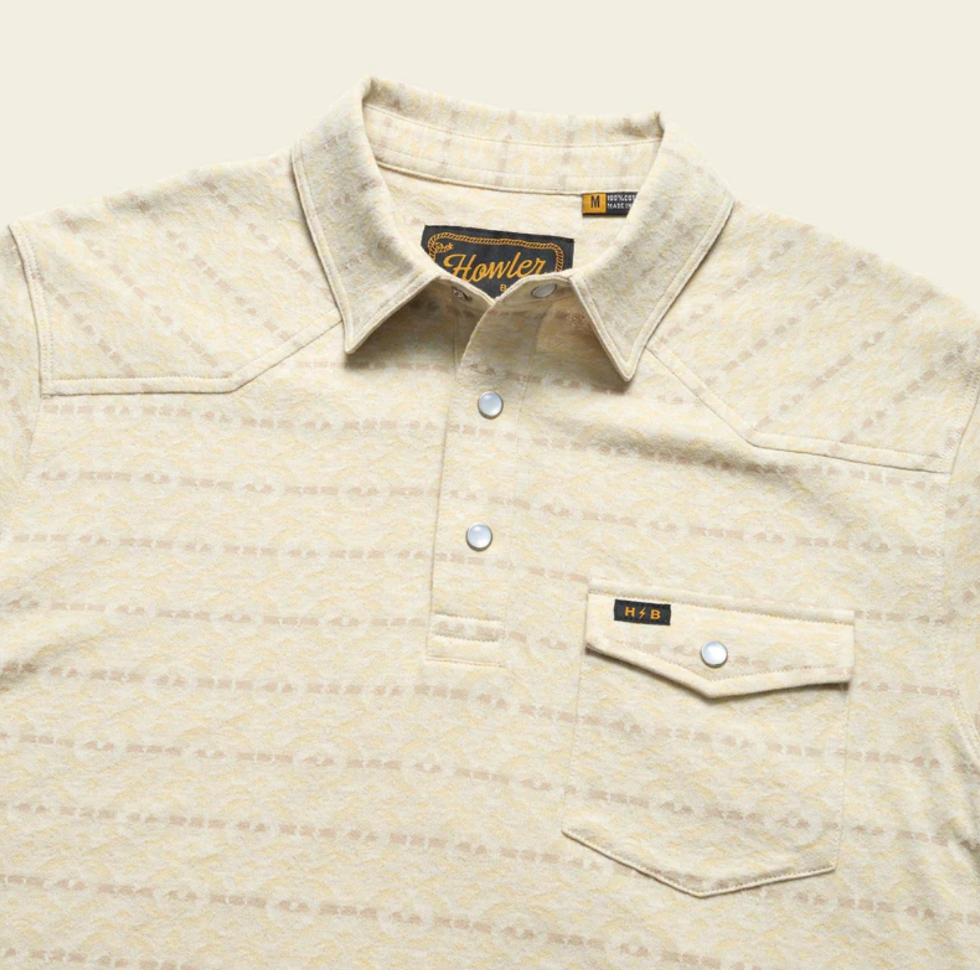 Howler Bros Men's Ranchero Jacquard Polo (1262) SAMPLE