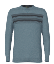 Smartwool Mens Sparwood Stripe Crew Sweater (SW016474) SAMPLE