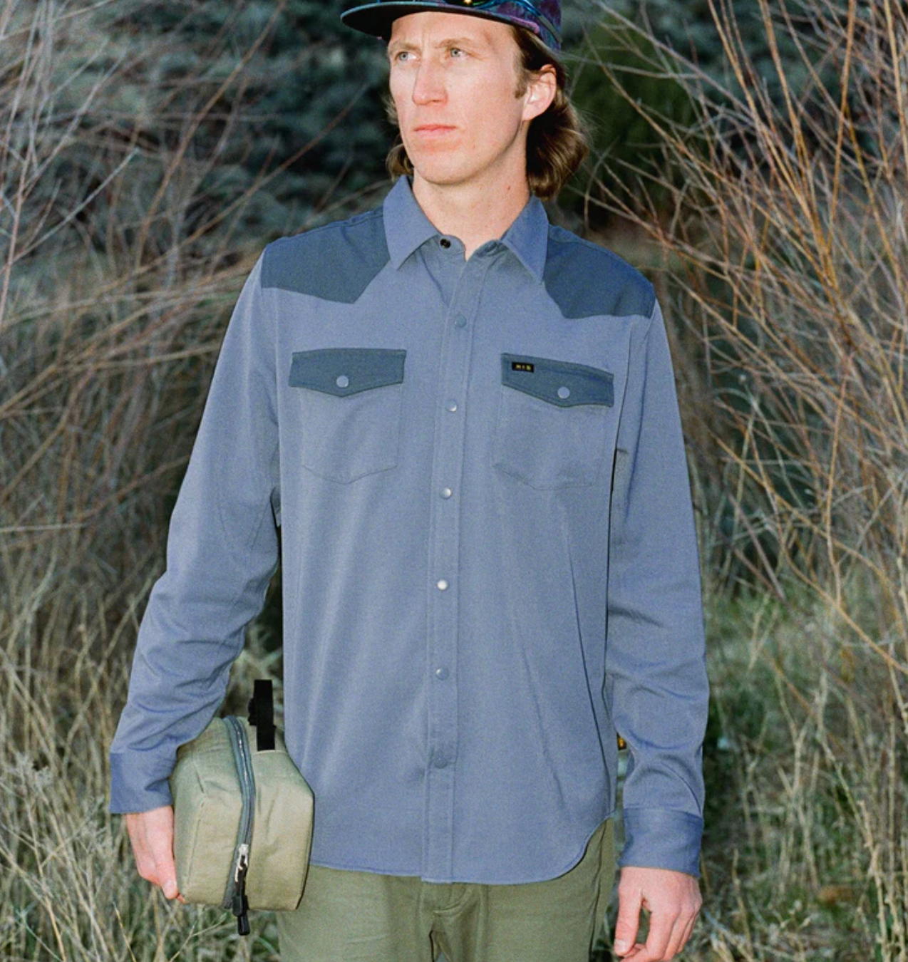Howler Bros Men's Stockman Stretch Snapshirt (1250) SAMPLE
