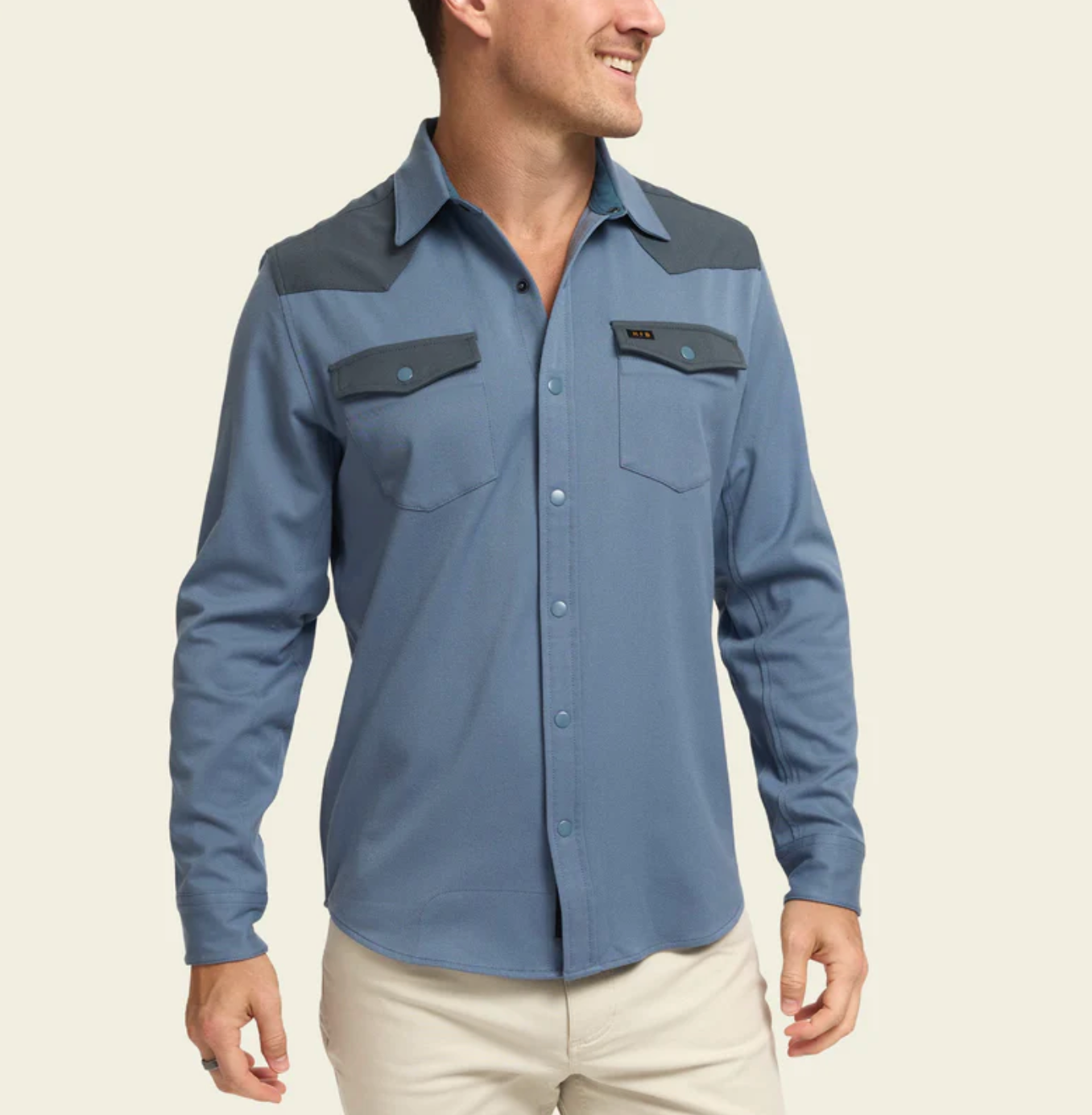 Howler Bros Men's Stockman Stretch Snapshirt (1250) SAMPLE