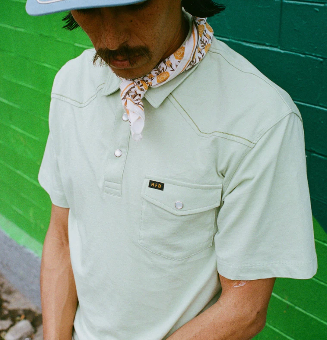 Howler Bros Men's Ranchero Polo (1239) SAMPLE