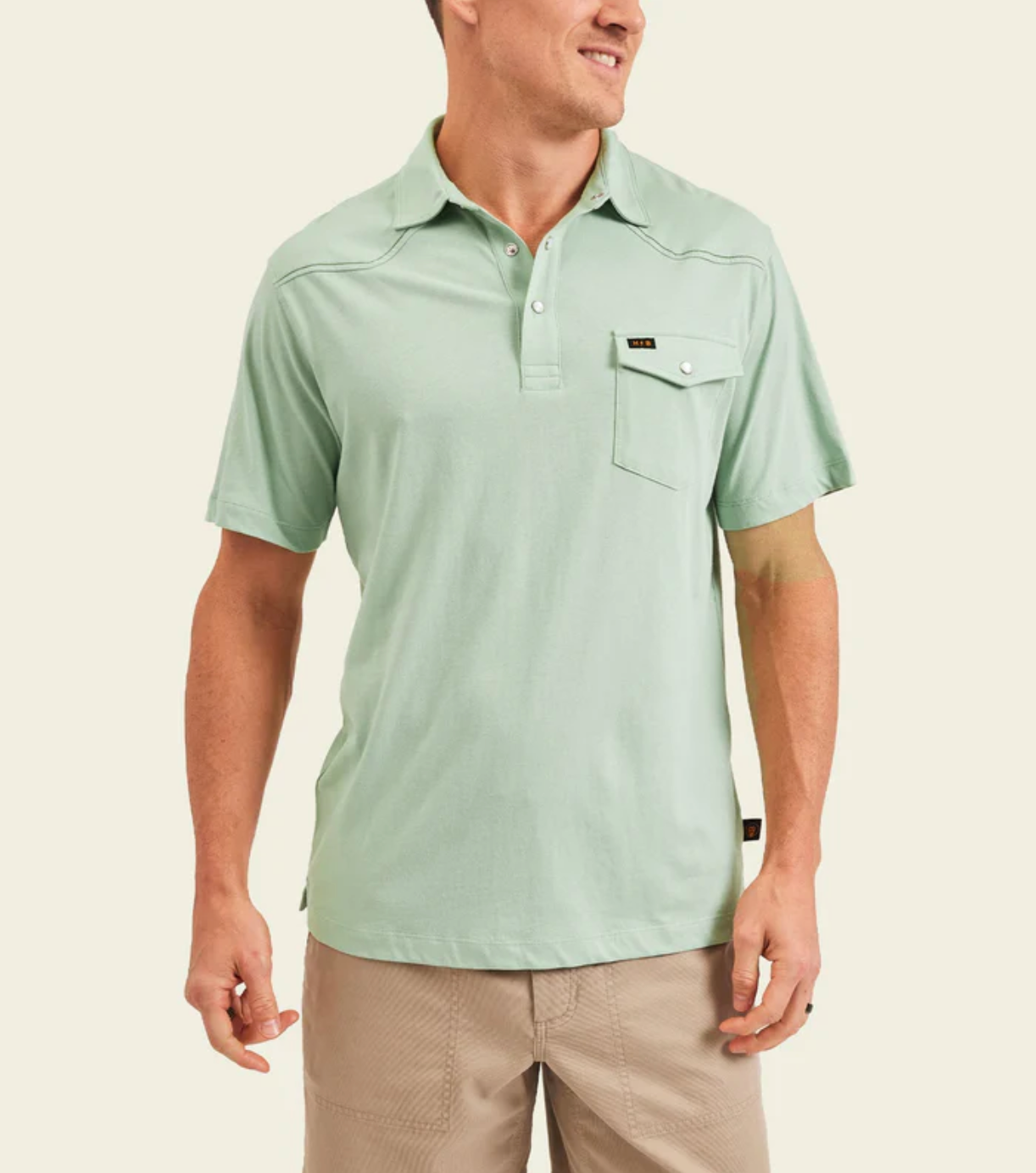 Howler Bros Men's Ranchero Polo (1239) SAMPLE