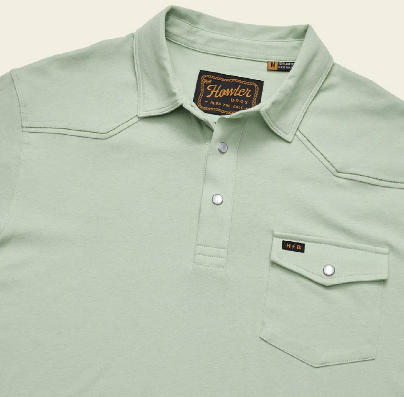 Howler Bros Men's Ranchero Polo (1239) SAMPLE