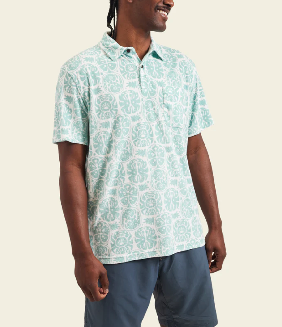 Howler Bros Men's Plusherman Terry Polo (1277) SAMPLE