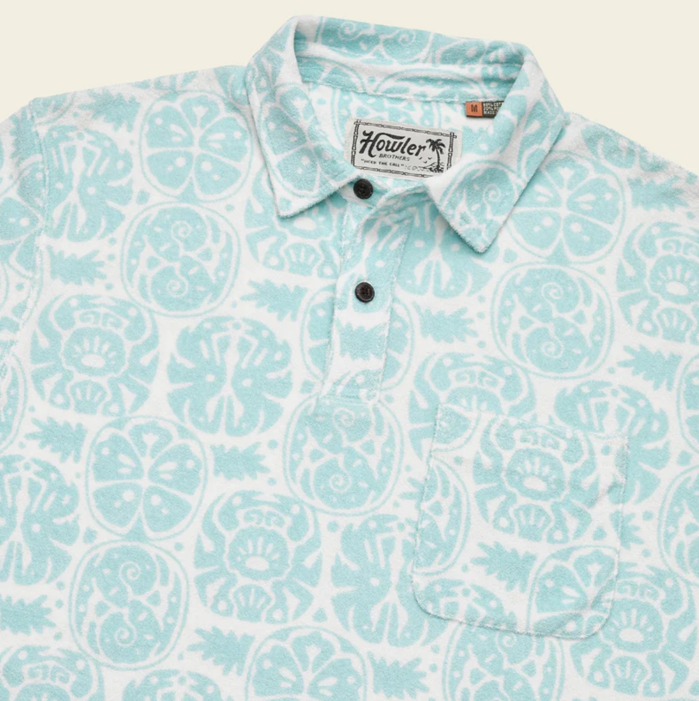 Howler Bros Men's Plusherman Terry Polo (1277) SAMPLE