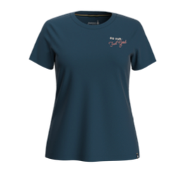 Smartwool Womens Denver Skyline Graphic Short Sleeve Tee (SW016884) SAMPLE