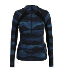 Smartwool Womens Classic Thermal Merino Base Layer 1/2 Zip Hoodie (SW016719) SAMPLE