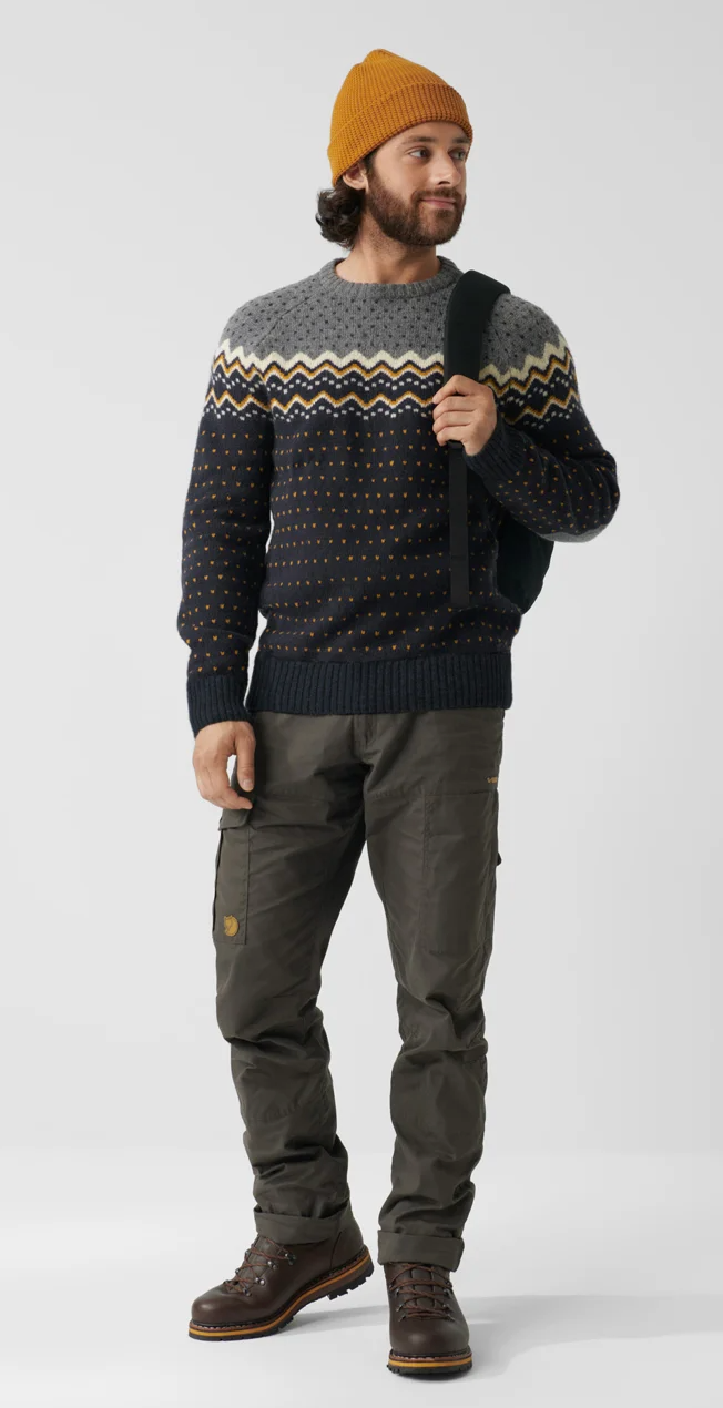 Fjallraven Men's Övik Knit Sweater (F81829) SAMPLE