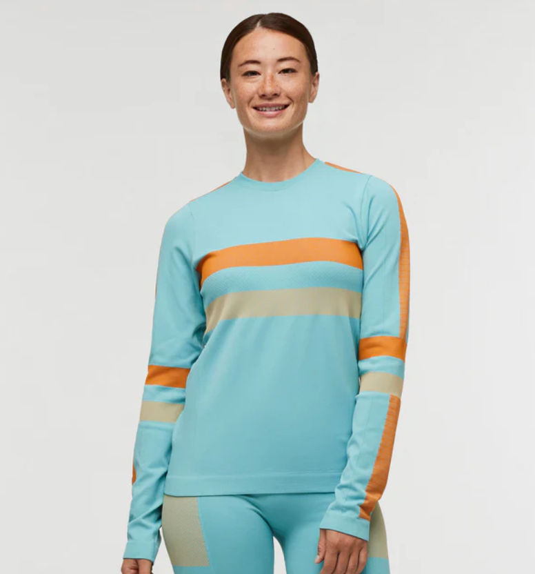 Cotopaxi Women's Debajo Seamless Base Layer Crew SAMPLE