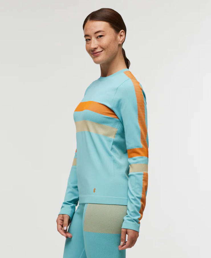 Cotopaxi Women's Debajo Seamless Base Layer Crew SAMPLE