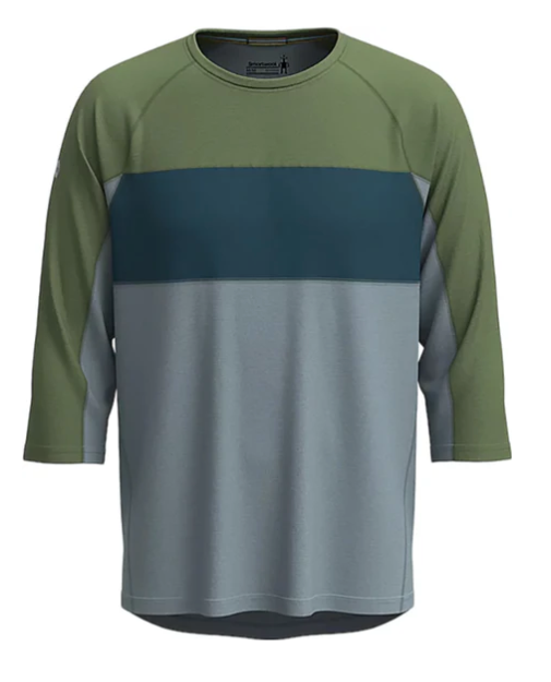 Smartwool Men's Ultralite Mountain Bike 3/4 Sleeve Tee (SW016553) SAMPLE