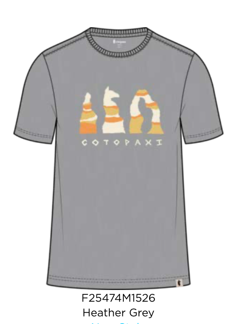 Cotopaxi Men's Organic Llama HooDoo T-Shirt SAMPLE