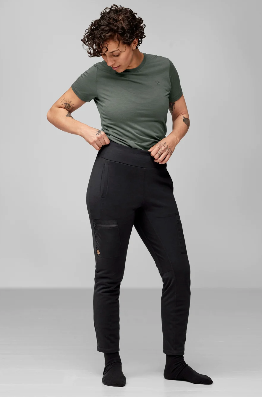 Fjallraven Women's Keb Fleece Trouser (89665) SAMPLE