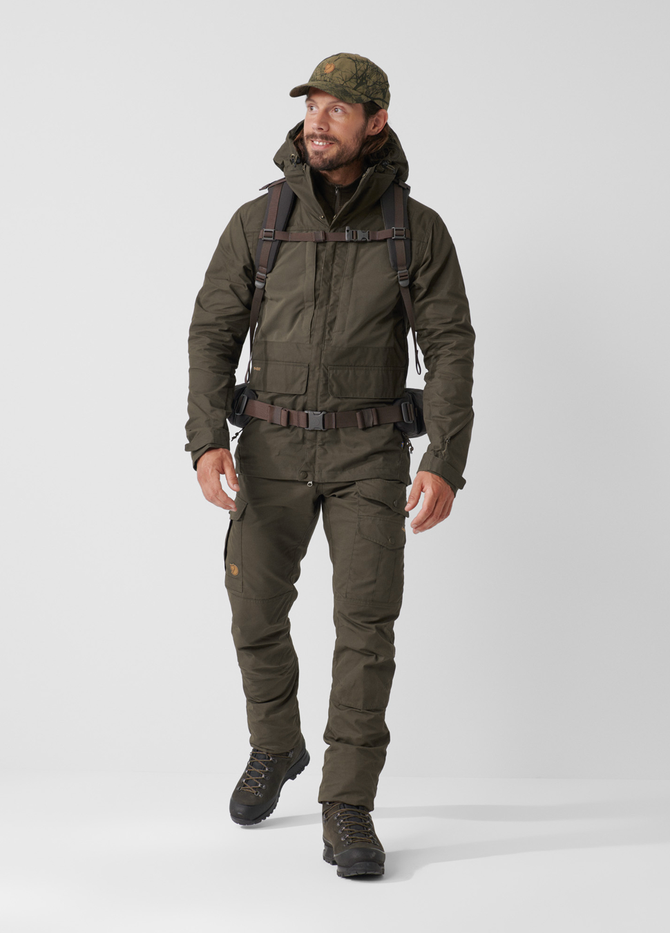 Fjallraven Men's Lappland Hybrid Jacket (90170) SAMPLE