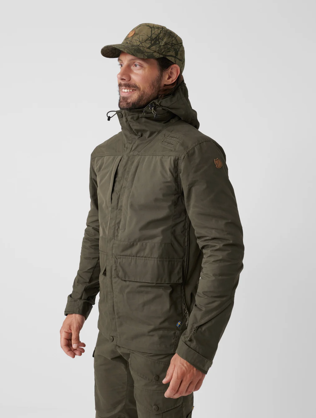 Fjallraven Men's Lappland Hybrid Jacket (90170) SAMPLE