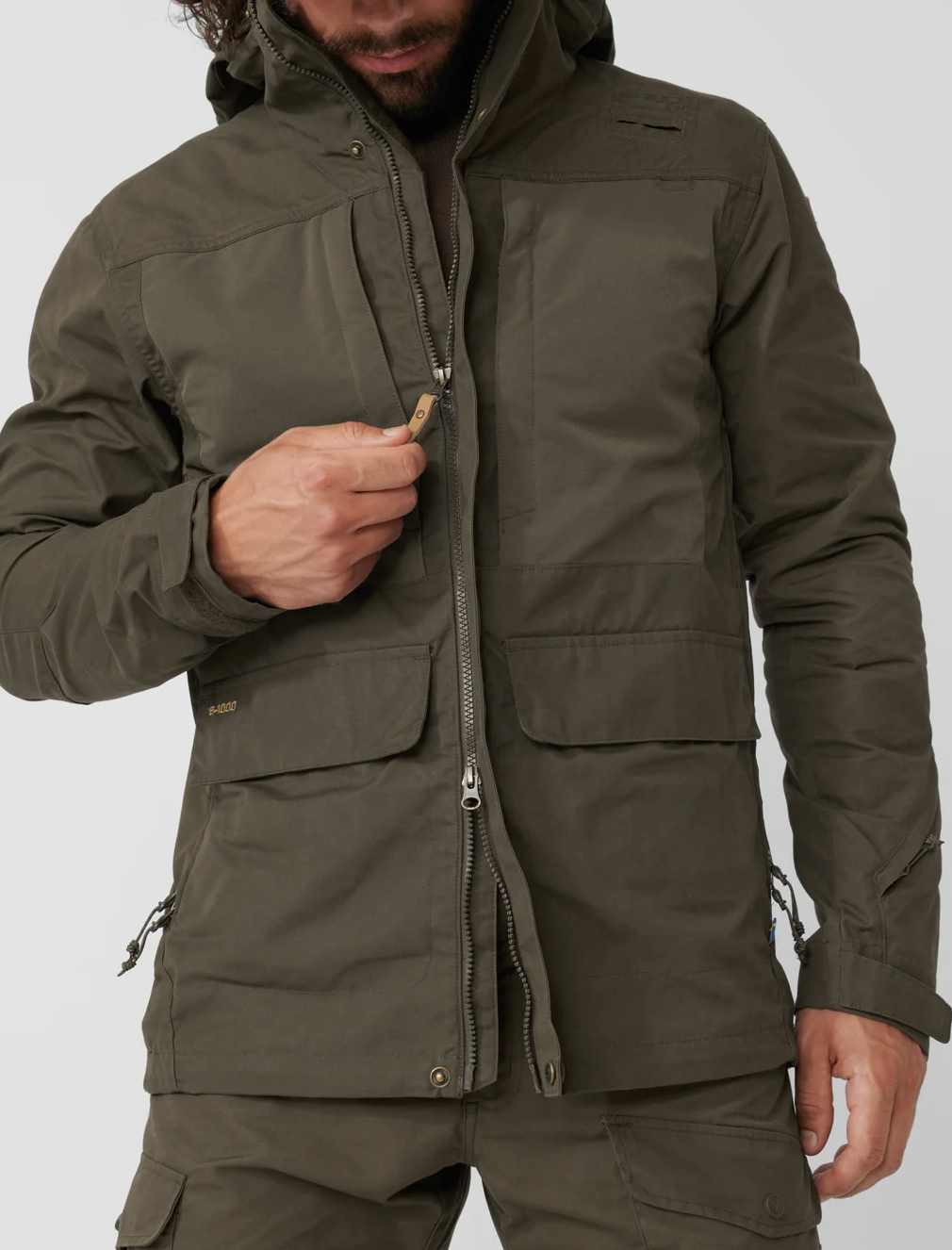 Fjallraven Men's Lappland Hybrid Jacket (90170) SAMPLE