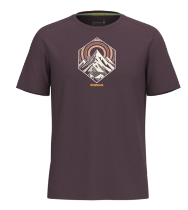 Smartwool Men's Peak Energy Active Short Sleeve Graphic Tee (SW002977) SAMPLE