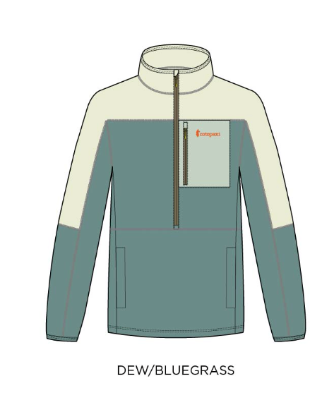 Cotopaxi Men's Abrazo Half-Zip Fleece Jacket SAMPLE