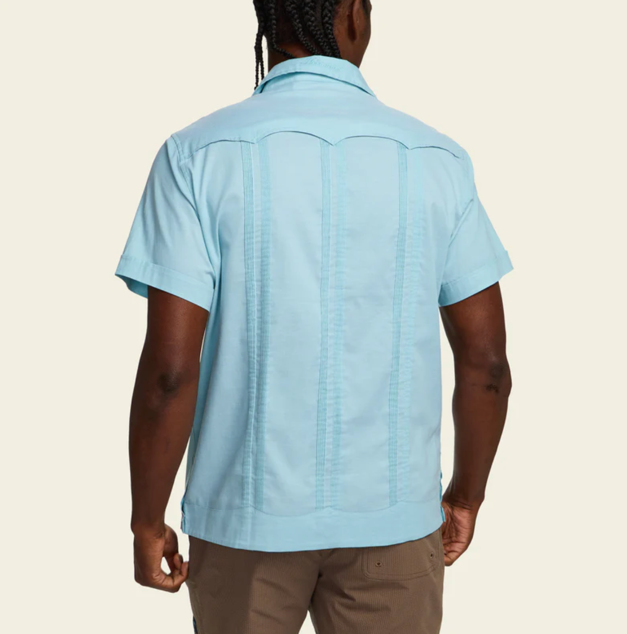 Howler Bros Men's Guayabera Shirt (1274) SAMPLE