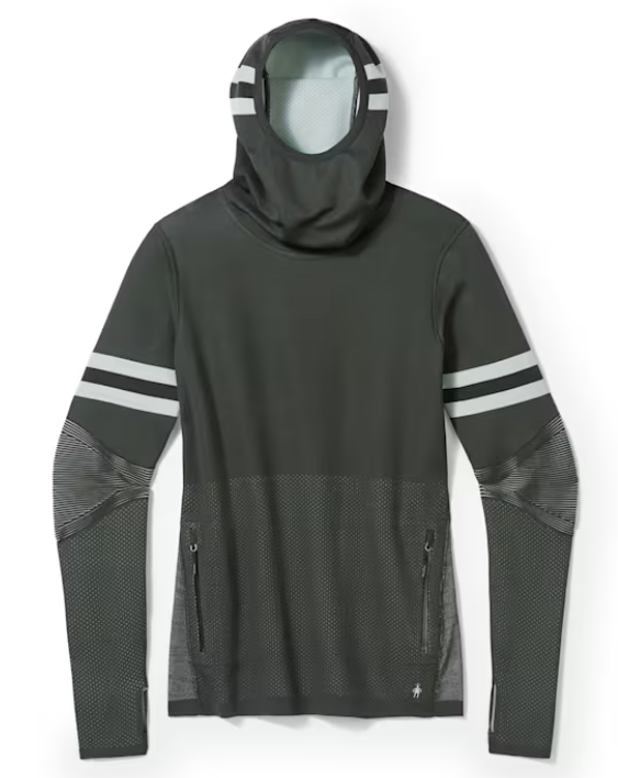 Smartwool Womens Intraknit Merino Tech Pullover Hoodie (SW016703) SAMPLE