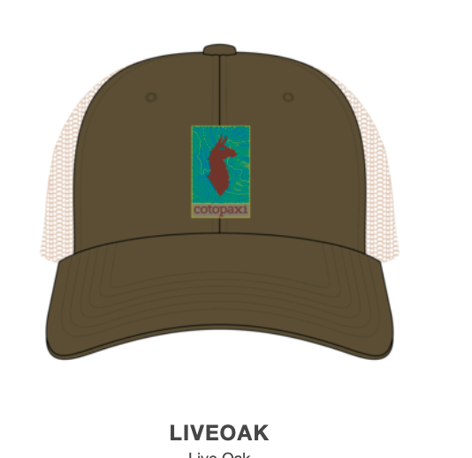 Cotopaxi Llama Map Trucker SAMPLE
