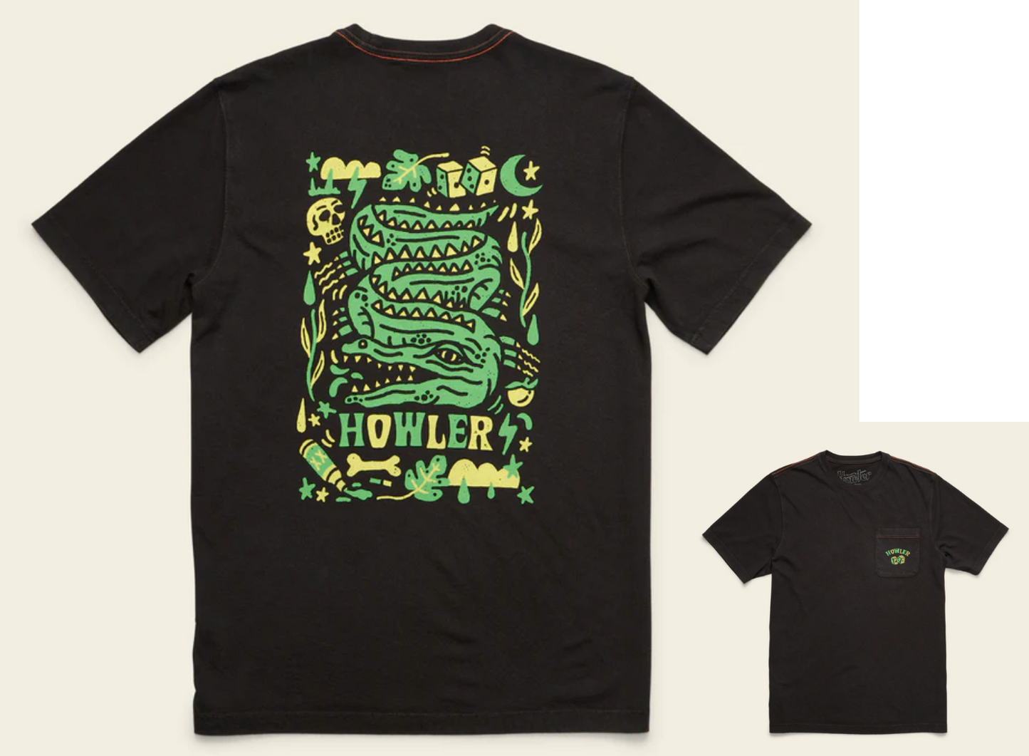 Howler Bros Men's T-Shirt SAMPLE