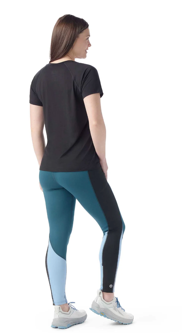 Smartwool Women's Merino Active Colorblock Tight (SW017294) SAMPLE