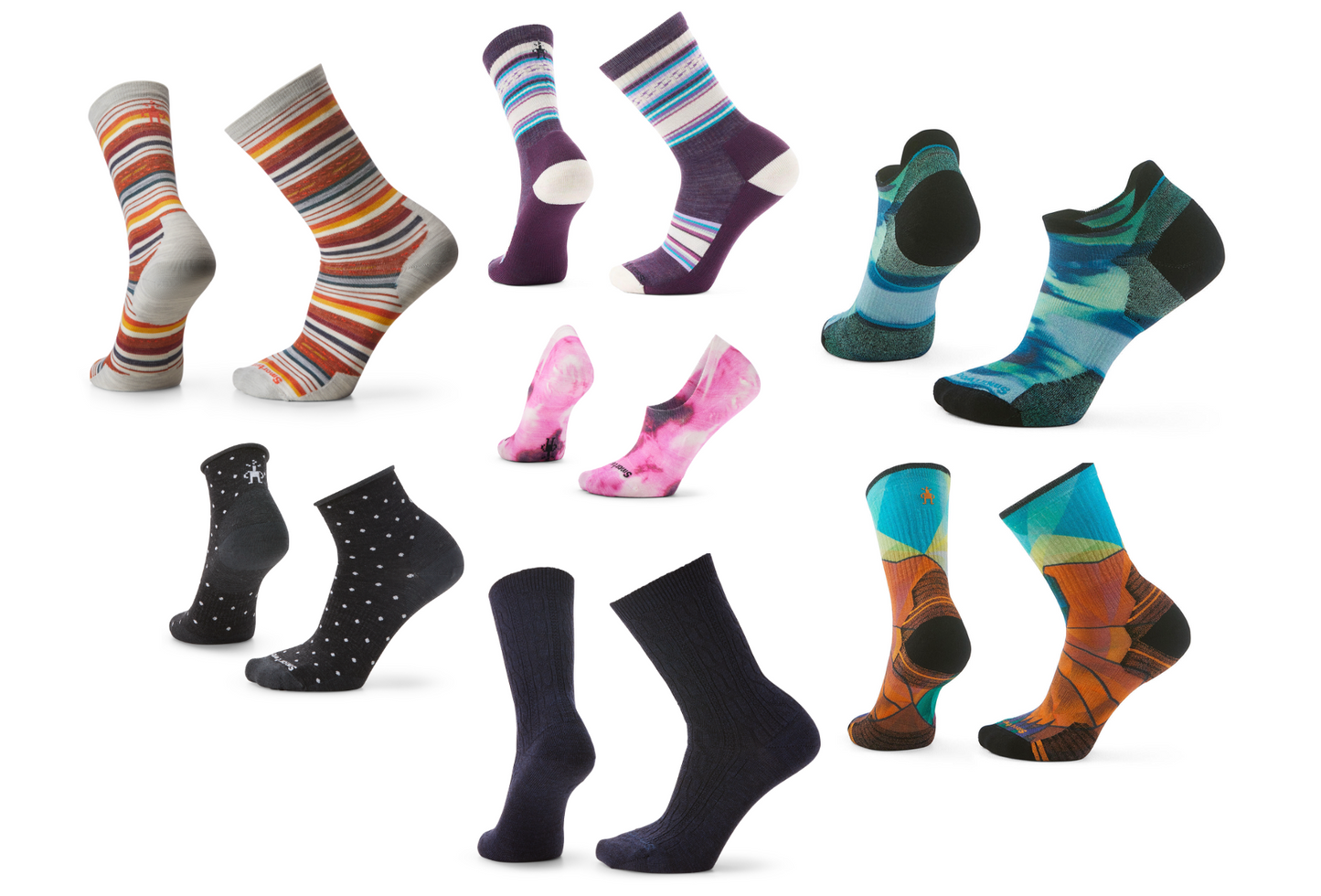 Smartwool Women's 7 Pairs of Sample Socks