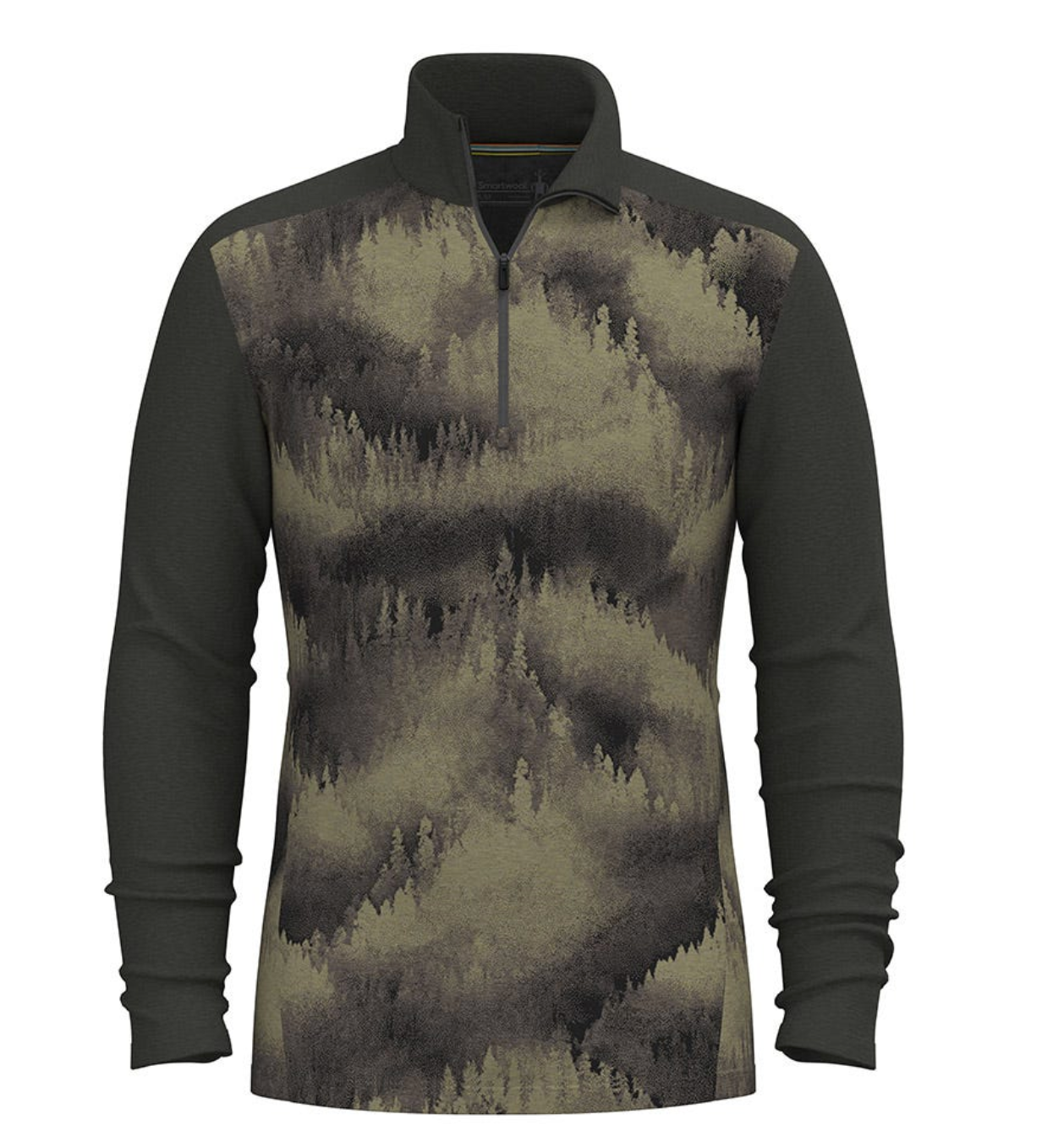 Smartwool Men's Classic Thermal Merino Base Layer 1/4 Zip (SW016355) SAMPLE