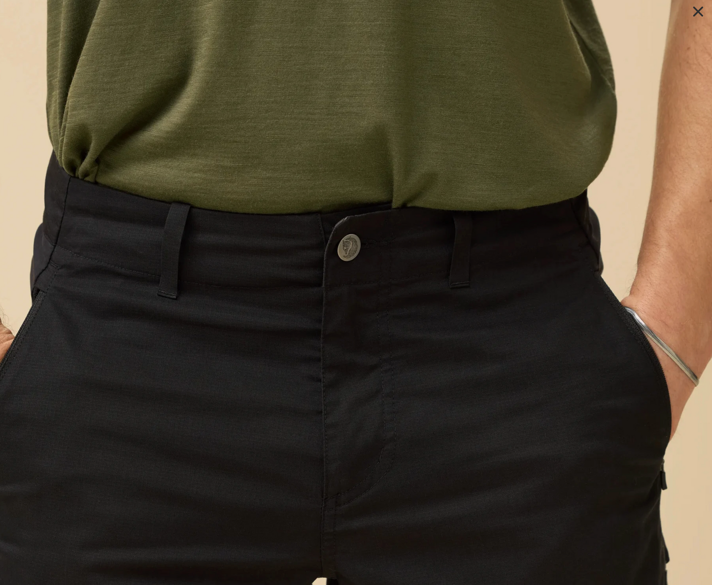 Fjallraven Men's Hoja Hybrid Trouser (12200197) SAMPLE