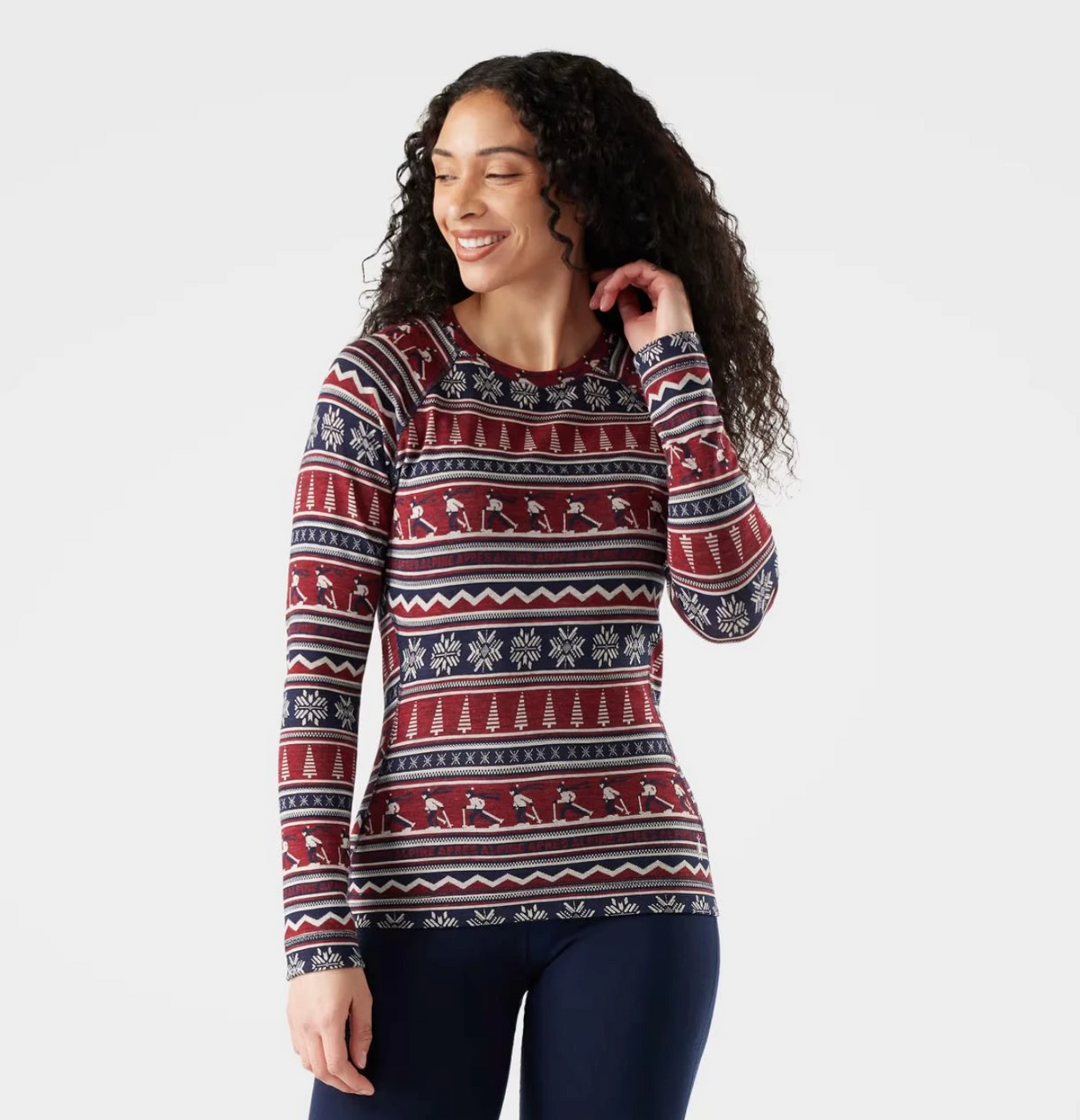 Smartwool Women's Classic Thermal Merino Base Layer Crew (SW016370) SAMPLE