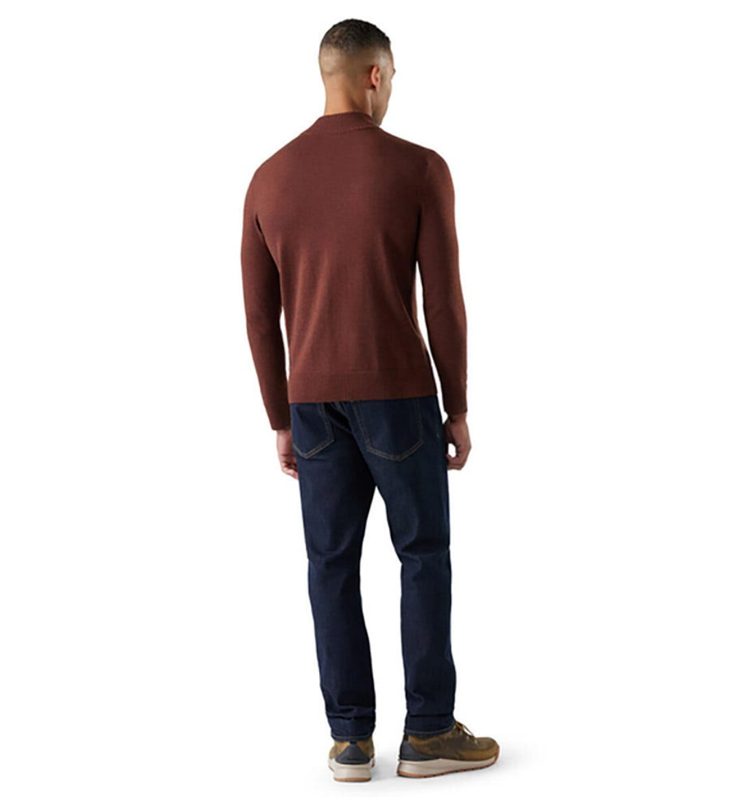 Smartwool Men's Sparwood 1/2 Zip Sweater (SW002845) SAMPLE
