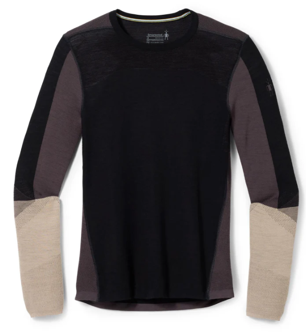 Smartwool Men's Intraknit Thermal Merino Base Layer Colorblock Crew (SW016453) SAMPLE