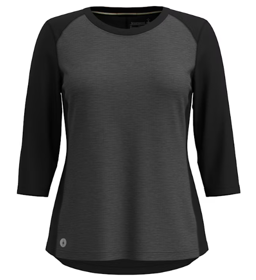 Smartwool Women's Ultralite Mountain Bike 3/4 Sleeve Tee (SW016591) SAMPLE