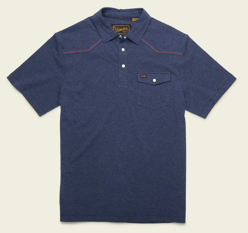 Howler Bros Men's Ranchero Polo (1239) SAMPLE