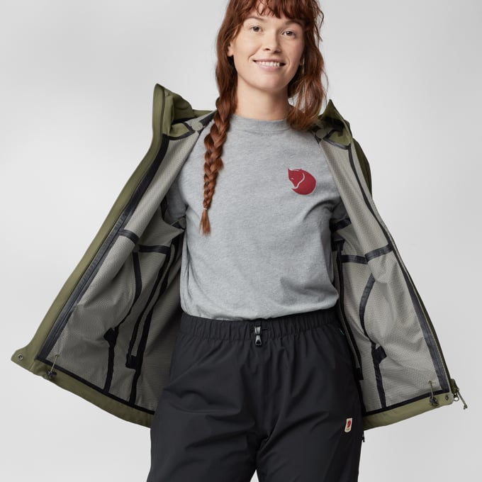 Fjallraven Women's HC Hydratic Trail Jacket (F86982) SAMPLE